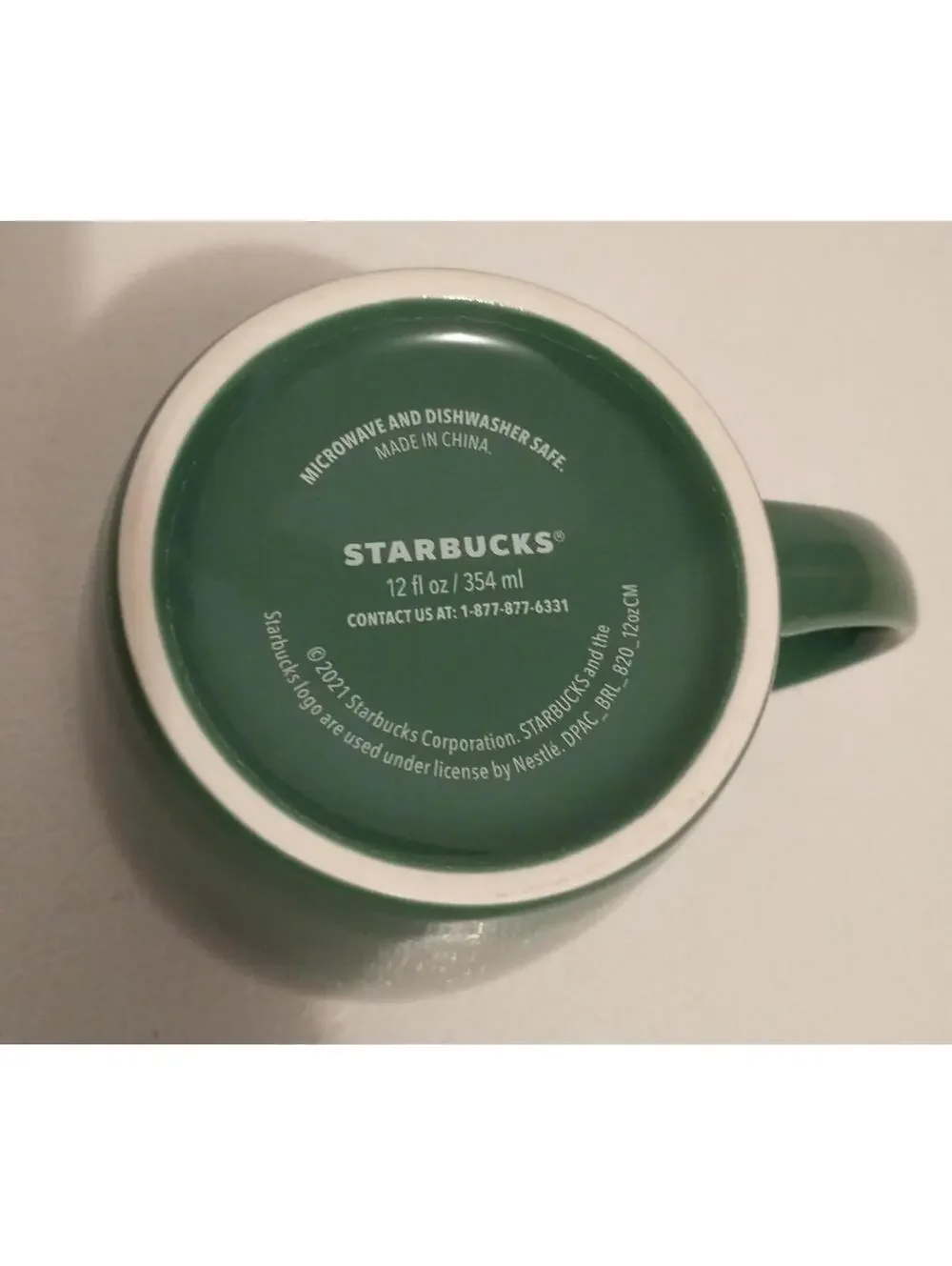 Starbucks Green Coffee Mug 12oz Capacity Mermaid Siren Brand Logo Tea Cup
